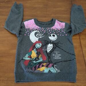 Disney nightmare before Christmas kids Sweatshirt size L